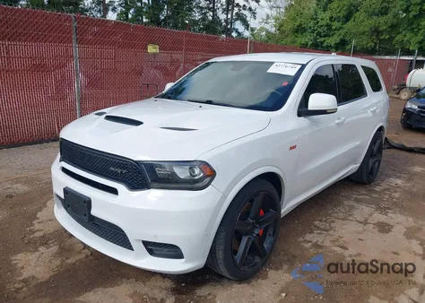 2018 Dodge Durango Srt Awd z USA, uszkodzony, nr VIN 1C4SDJGJ3JC281597